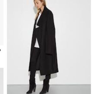 Oaknyc dropped lapel coat